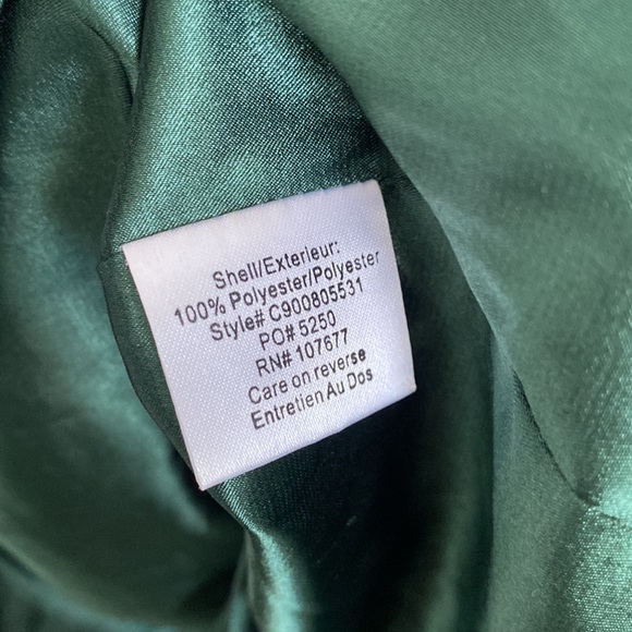 Alice & Olivia Sequin Emerald Green Mini Dress Back Keyhole Large - Picture 9 of 10